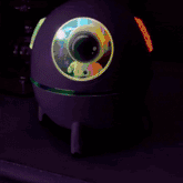 Creatively Designed Space Capsule Air Humidifier With LED Lights